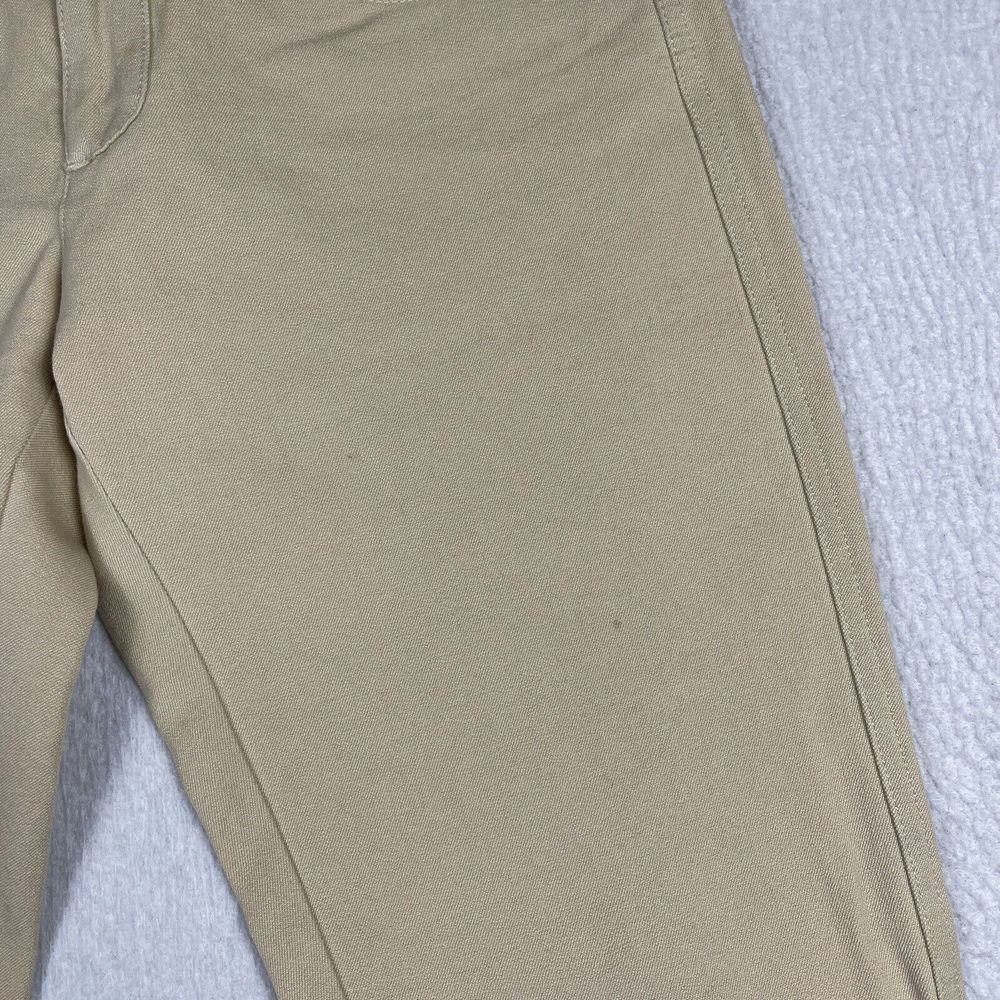 St‎ John Jeans Womens 2 Tan Khaki Denim Boot Cut Casual Bling Career Workwear - Picture 6 of 16